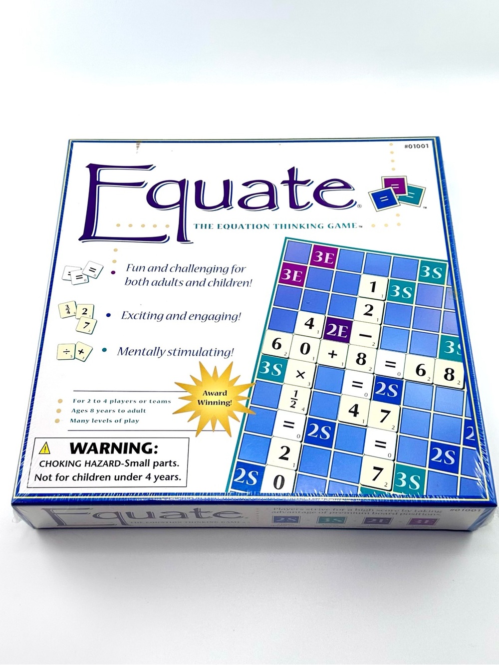 Equate The Equation Thinking Game NEW SEALED Board Game